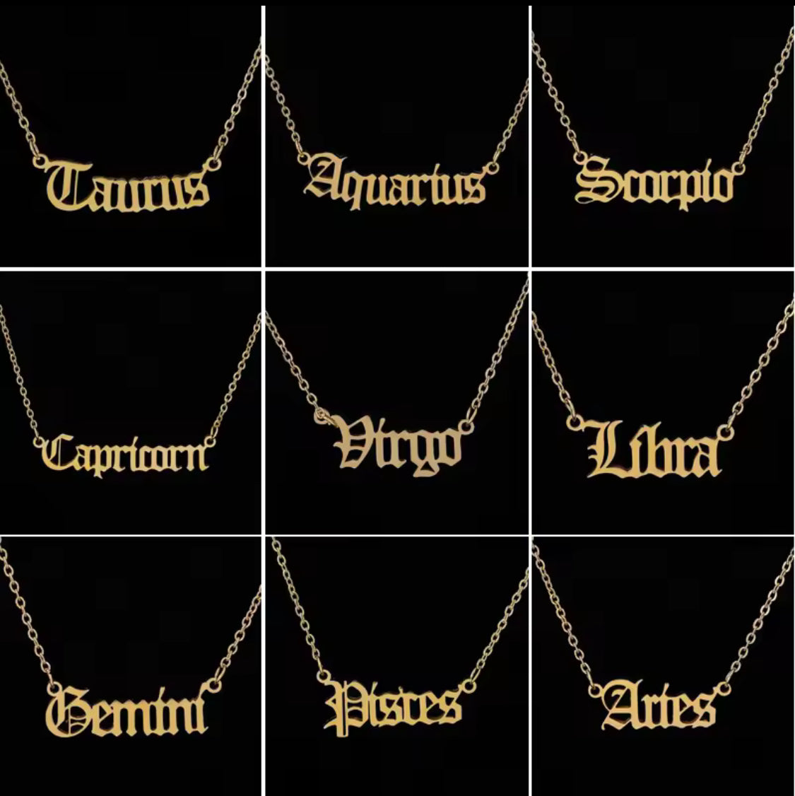 Sternzeichen Kette