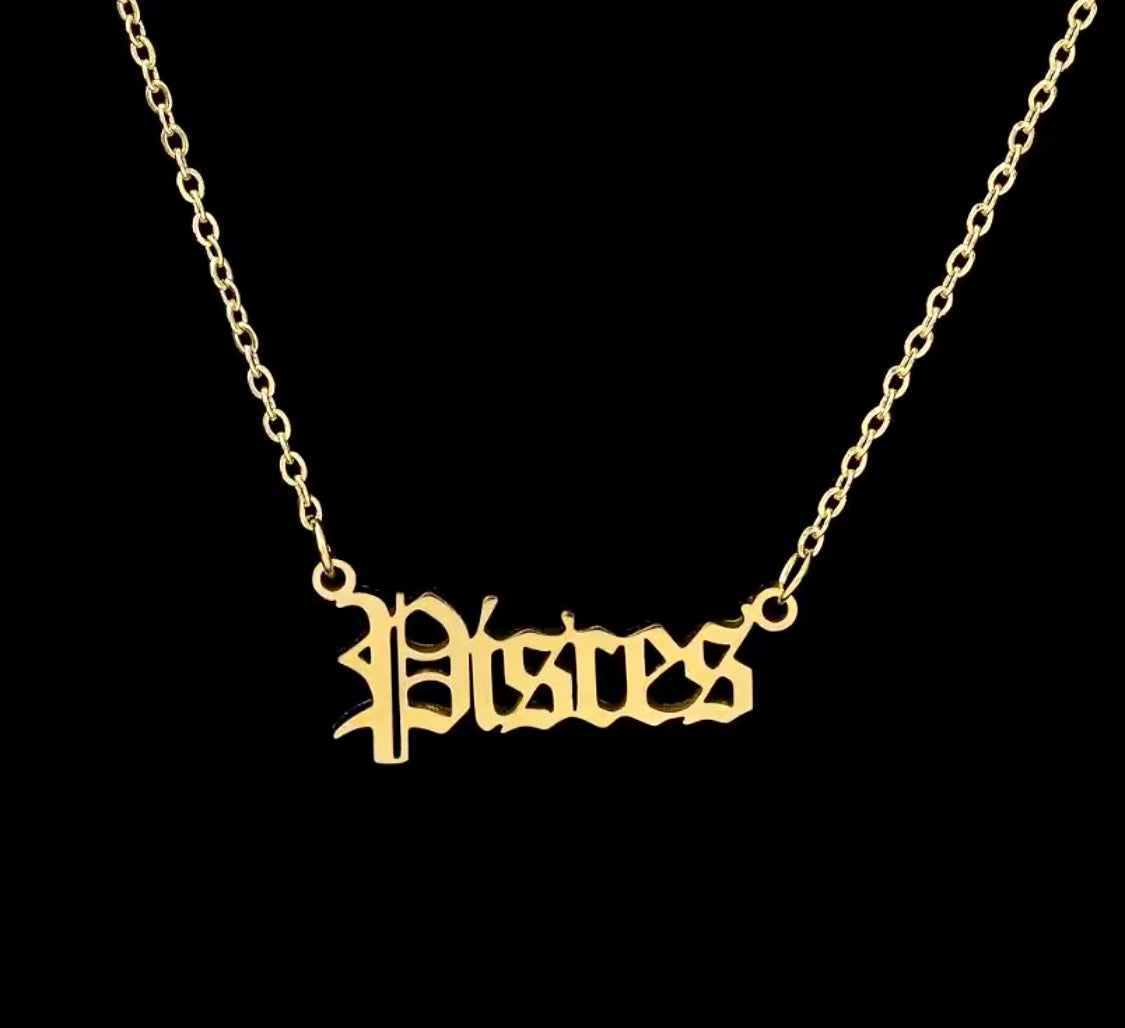 Sternzeichen Kette