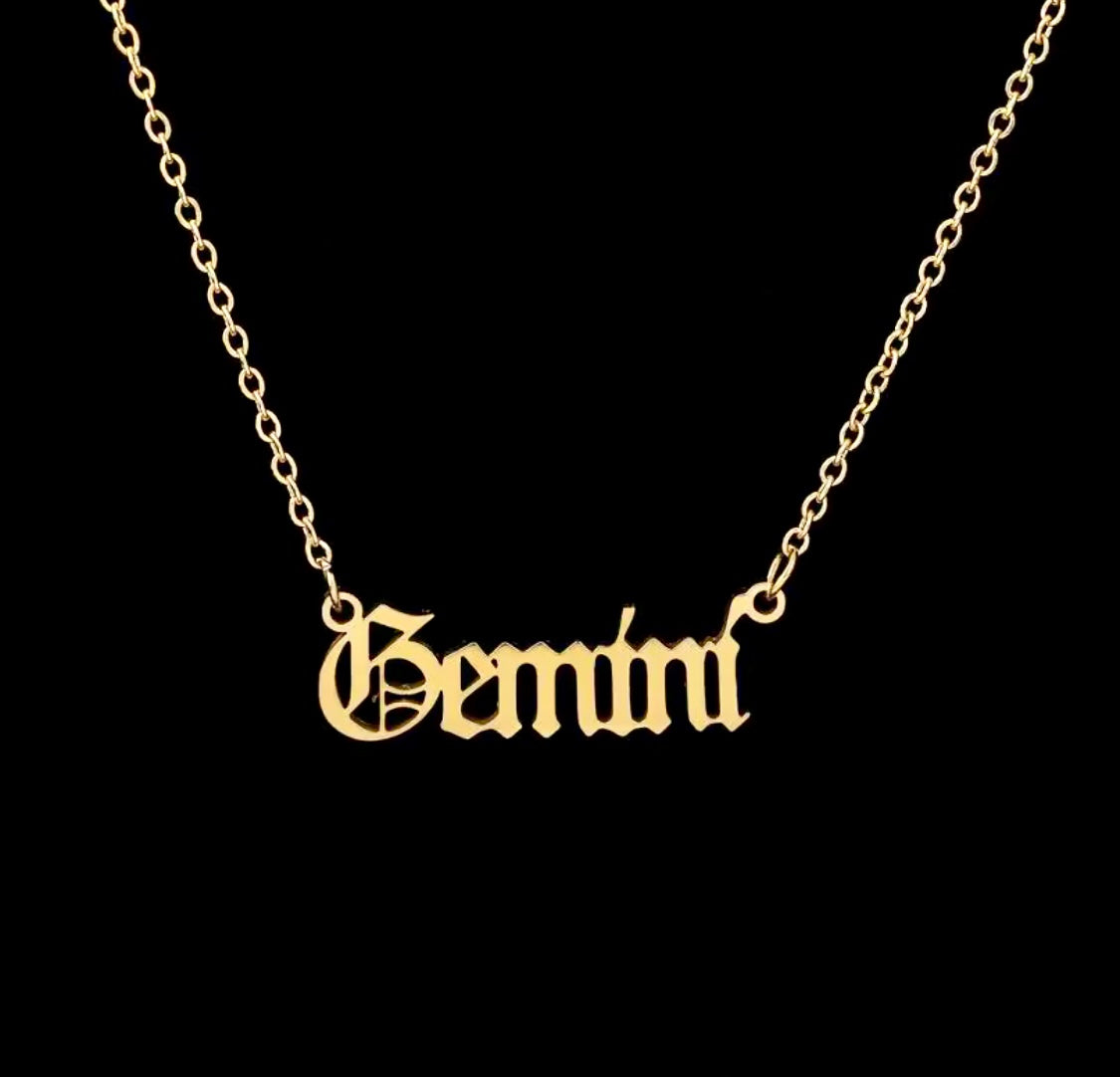 Sternzeichen Kette