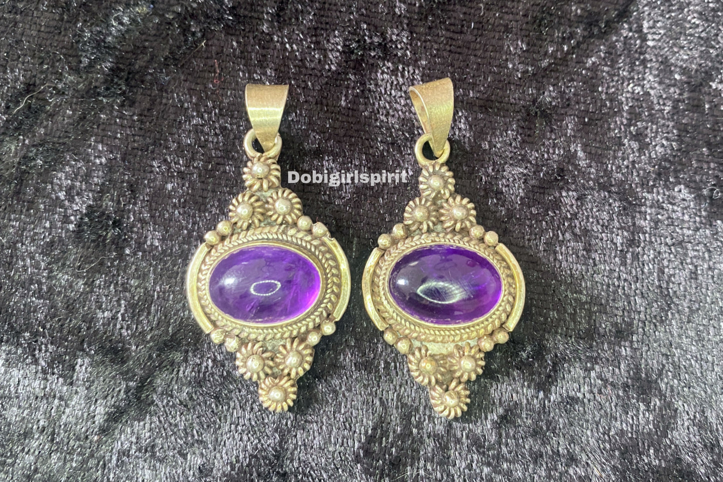 Amethyst Silber Anhänger