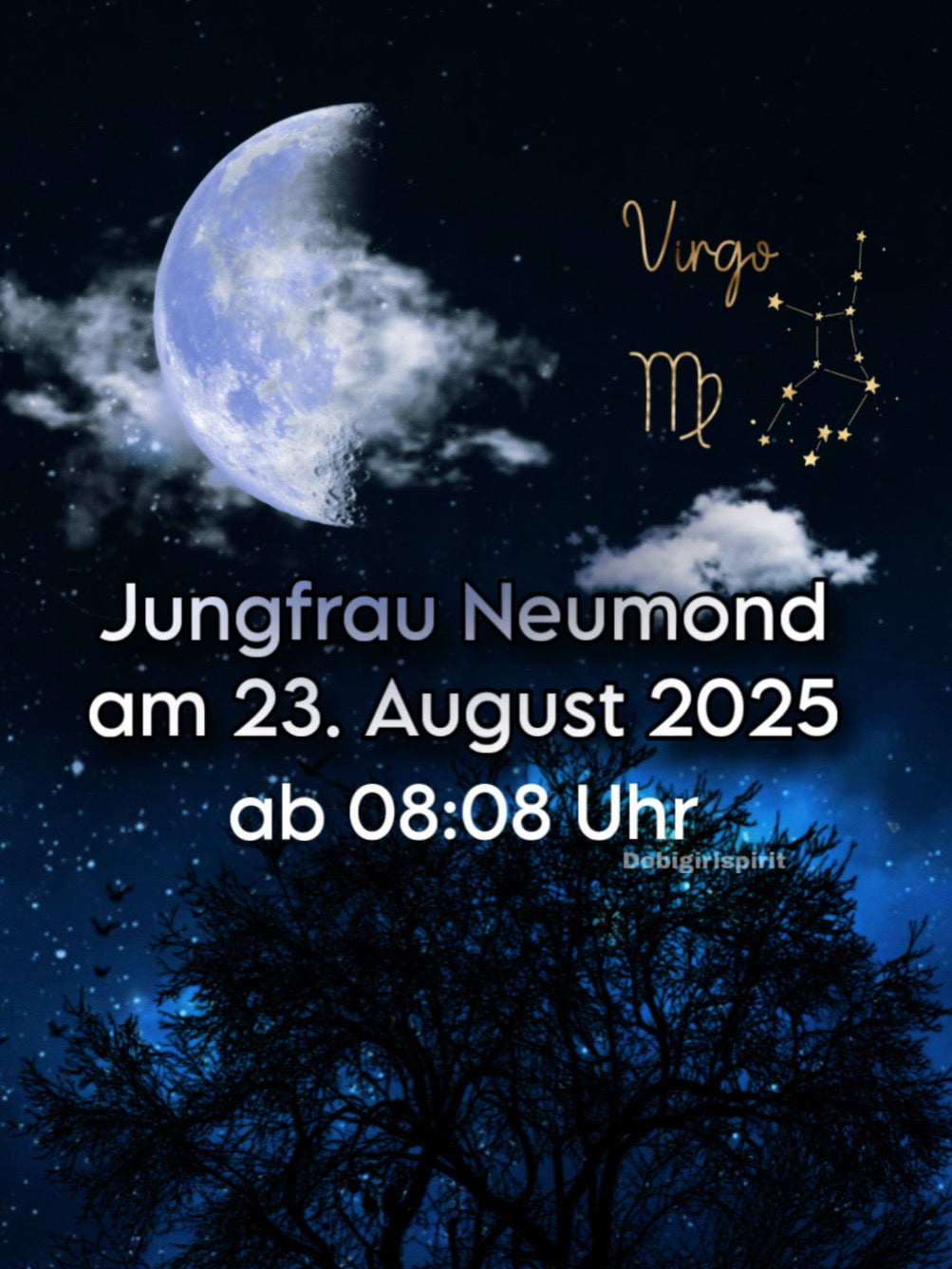 Neumond im August 2025