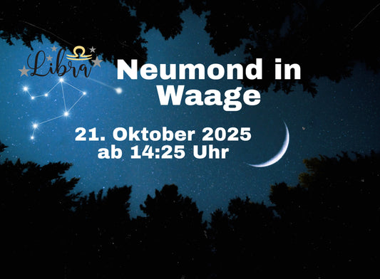 Neumond in Oktober
