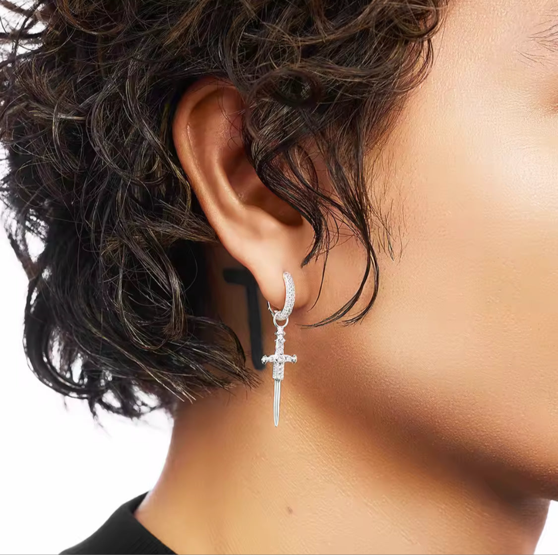 Schwert Ohrringe