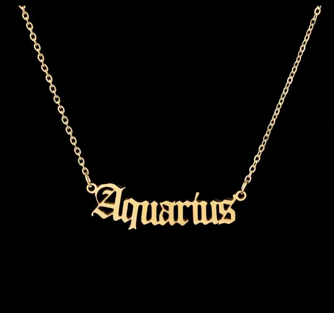 Sternzeichen Kette