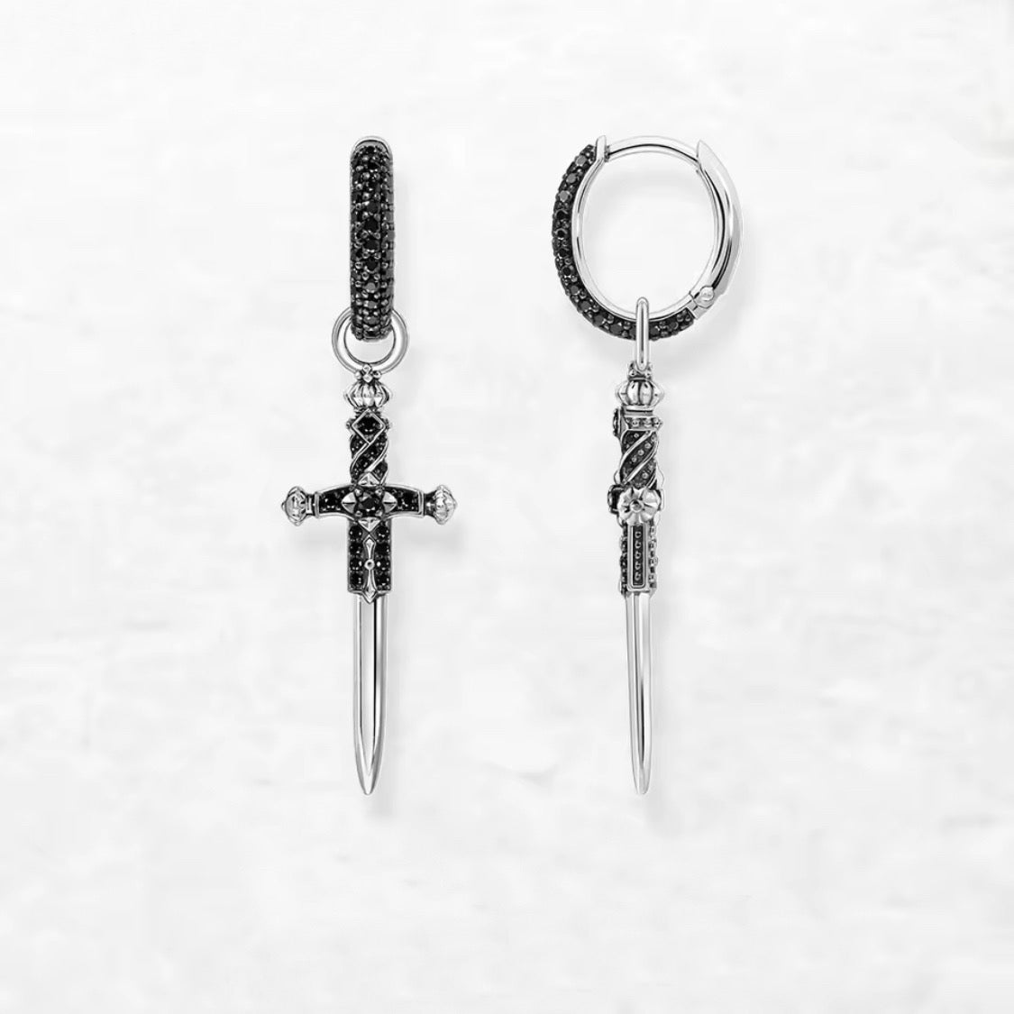 Schwert Ohrringe