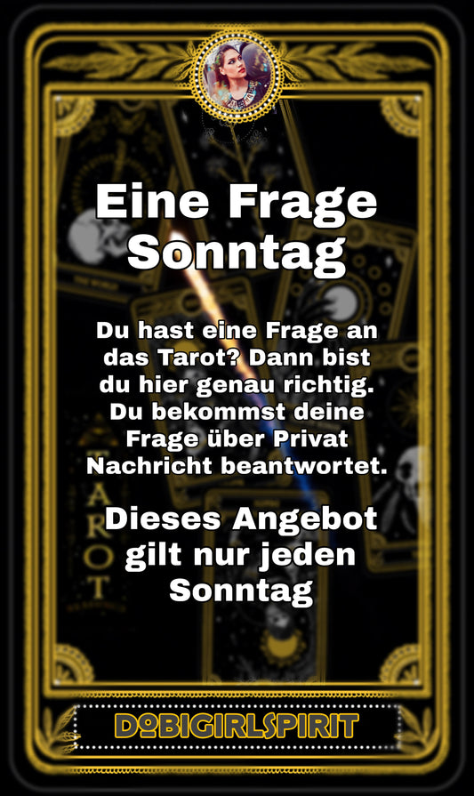 Eine Frage Sonntag