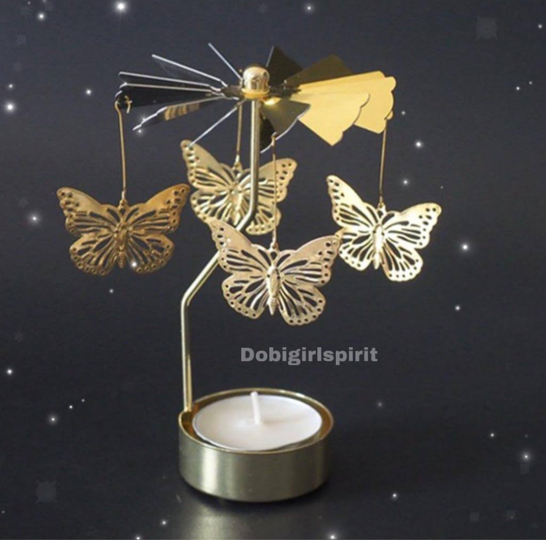 Teelichtspiel Rotierend